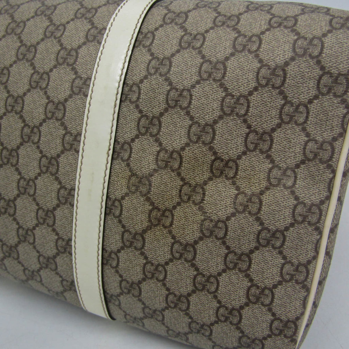 PRE-OWNED Gucci Boston · GG Supreme