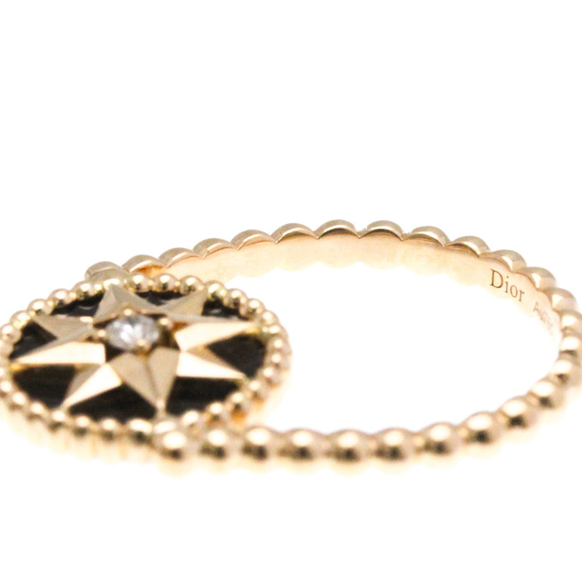 PRE-OWNED Christian Dior Rose des Vents · Rose Gold Size 5.25
