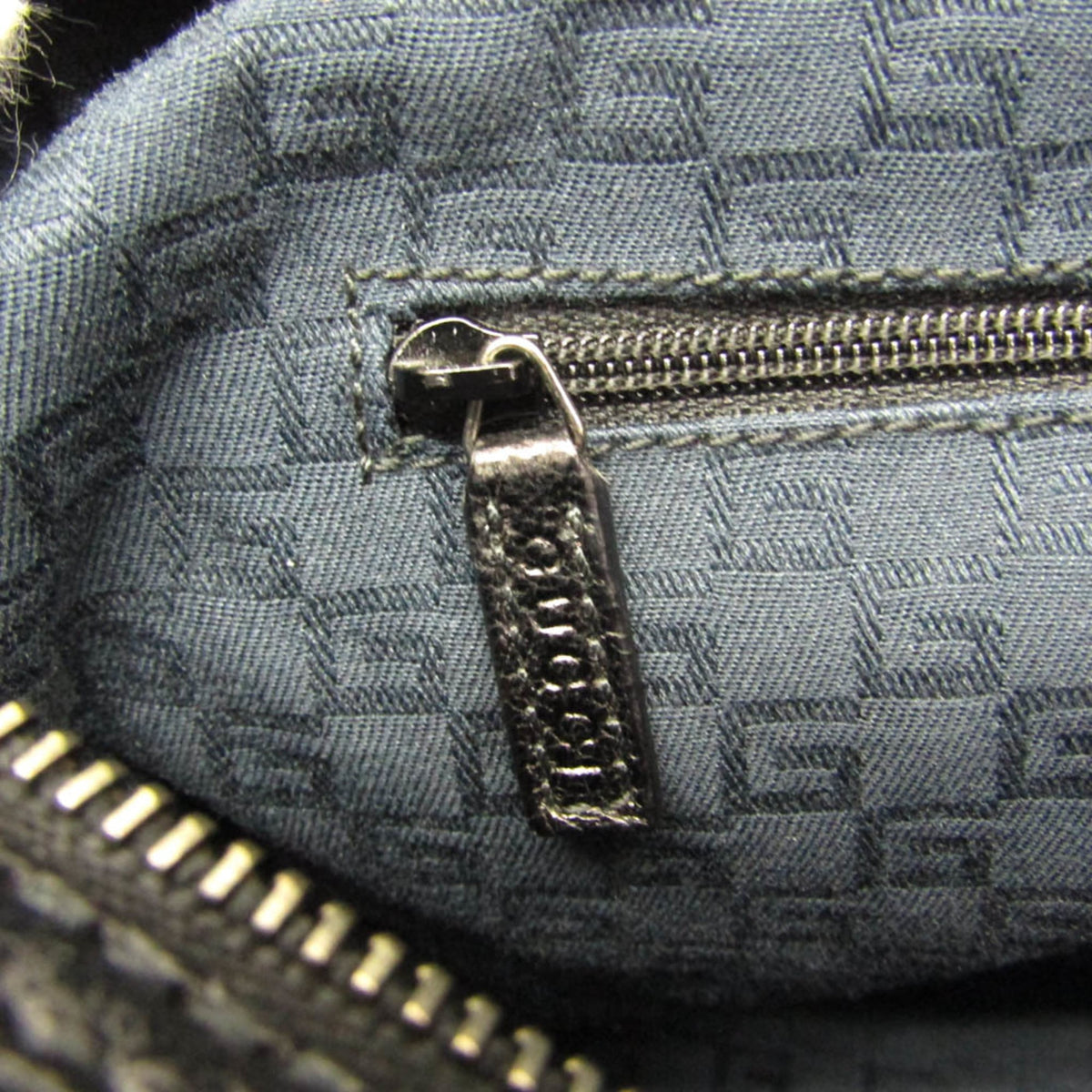 PRE-OWNED Gucci Mini Boston · Leather