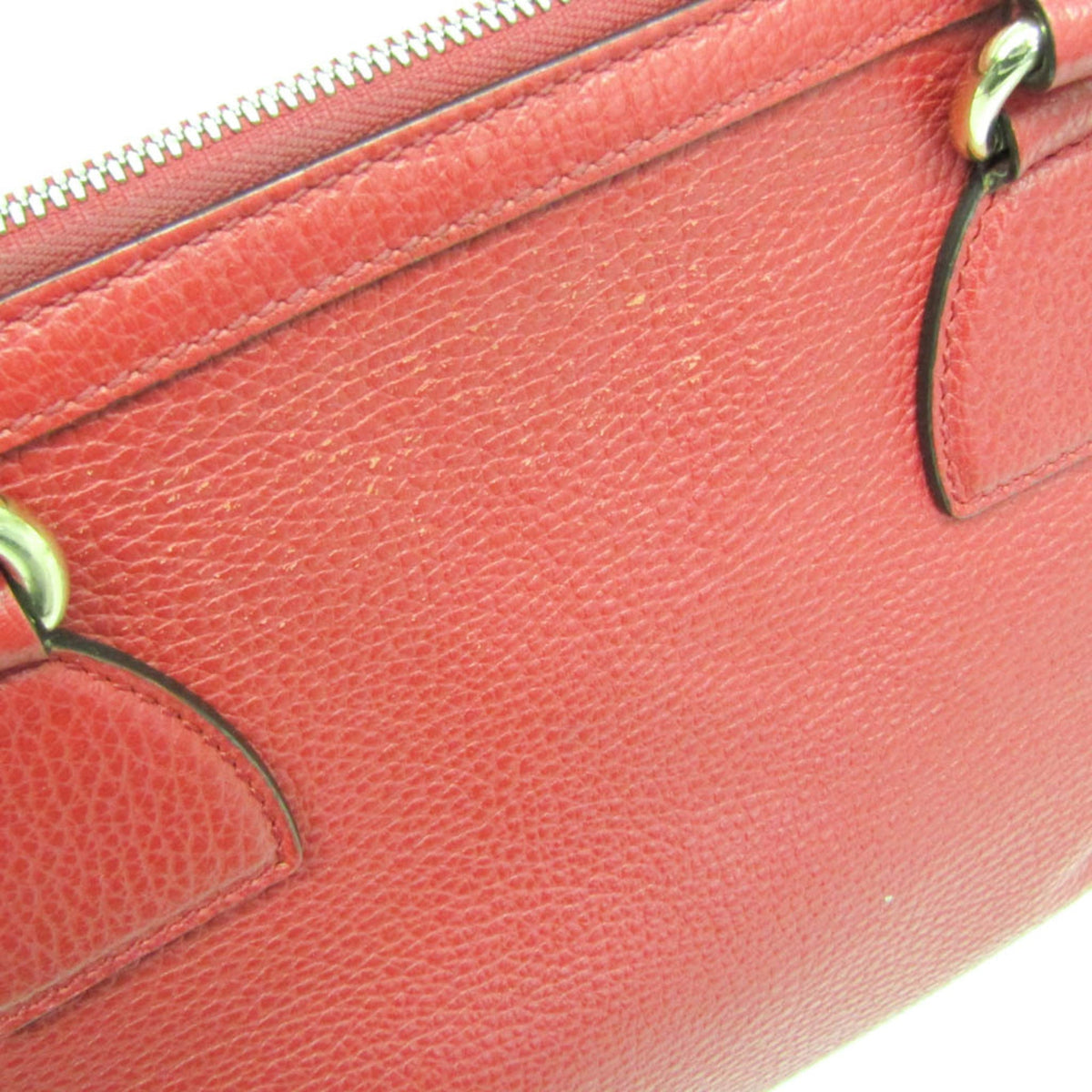 PRE-OWNED Gucci Interlocking G · Leather Handbag
