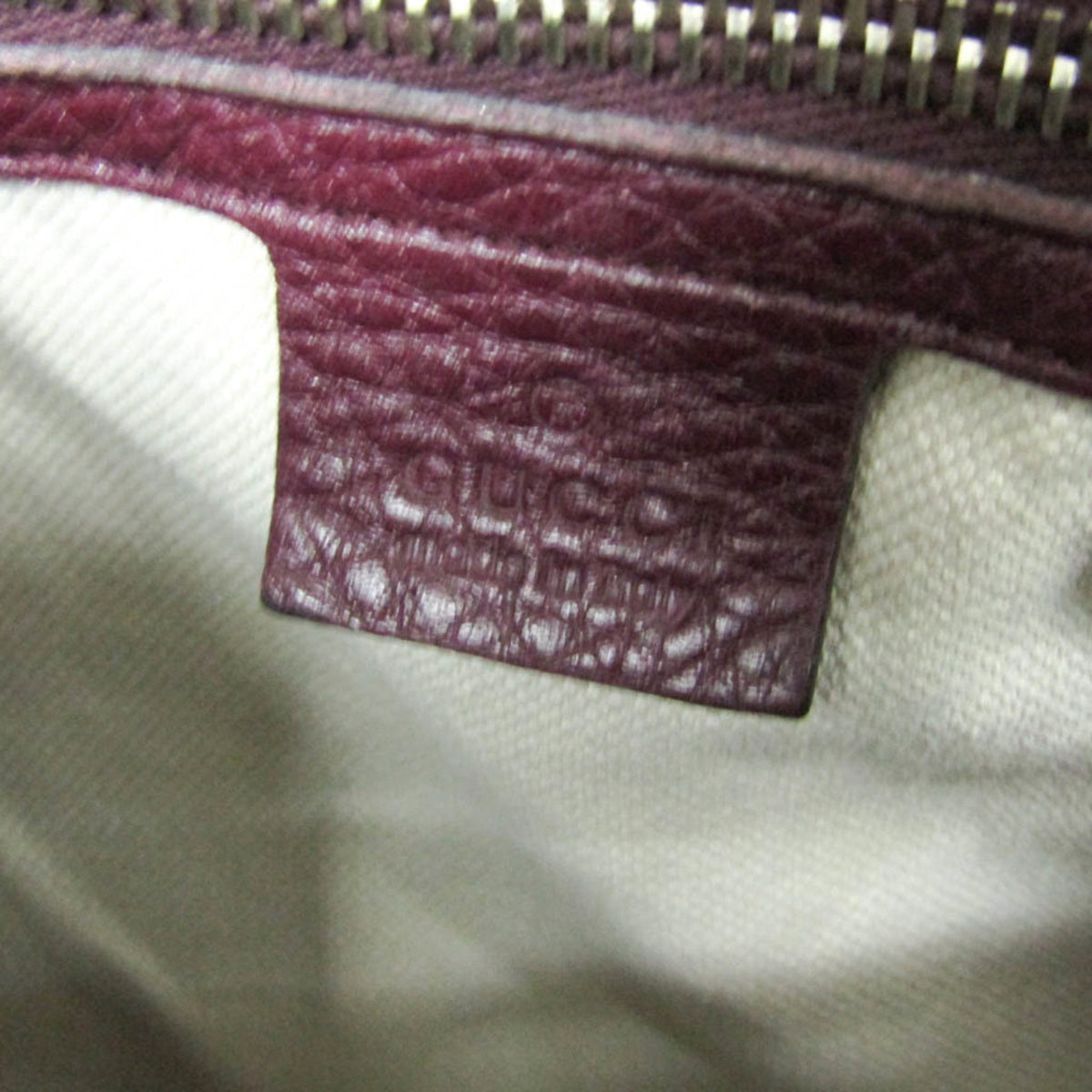 PRE-OWNED Gucci Bamboo · Leather Handbag