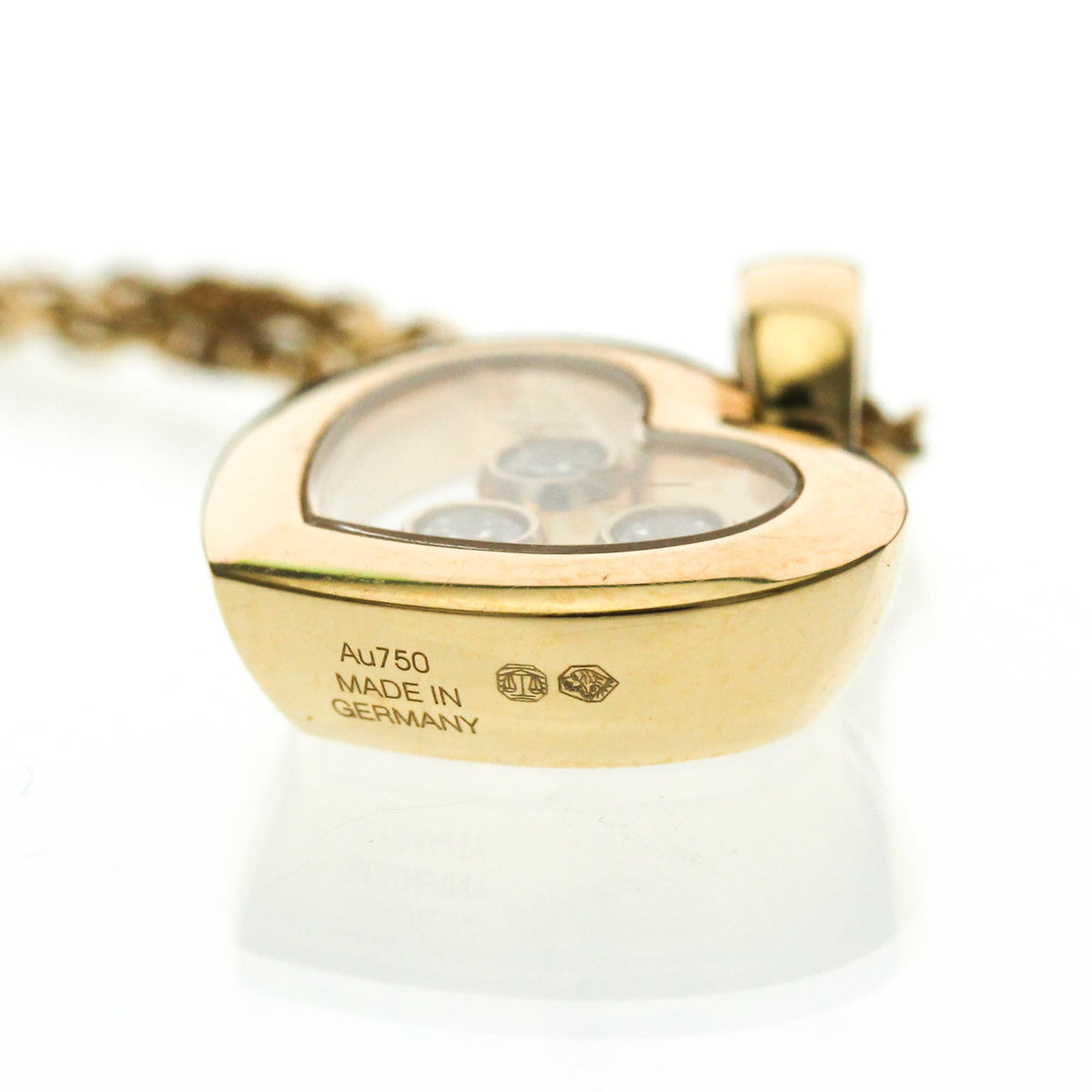 PRE-OWNED Chopard Happy Diamonds · Rose Gold · Diamond