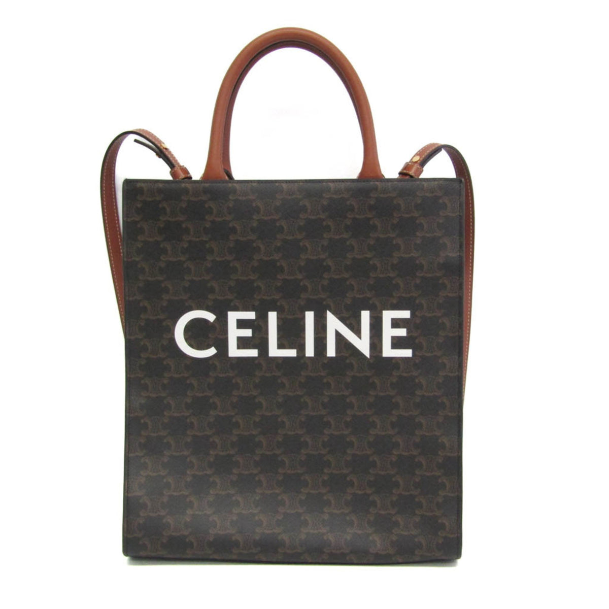 PRE-OWNED Celine Vertical Cabas Triomphe