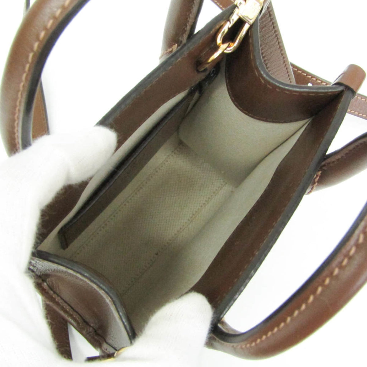 PRE-OWNED Gucci Interlocking G · GG Supreme