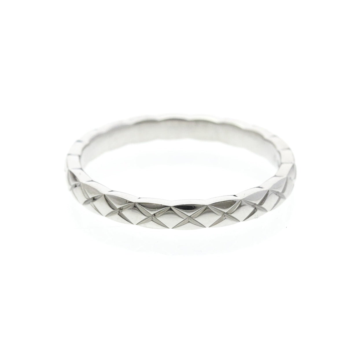 PRE-OWNED Chanel Coco Crush · Platinum Size 8.75