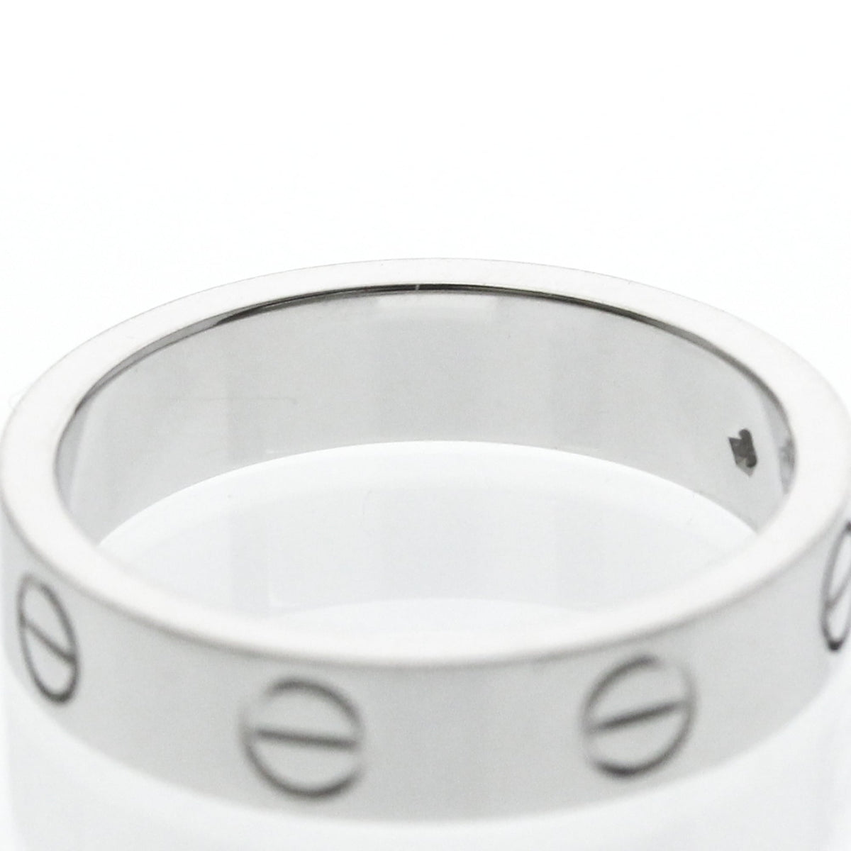 PRE-OWNED Cartier Mini Love · 18K White Gold · Diamond