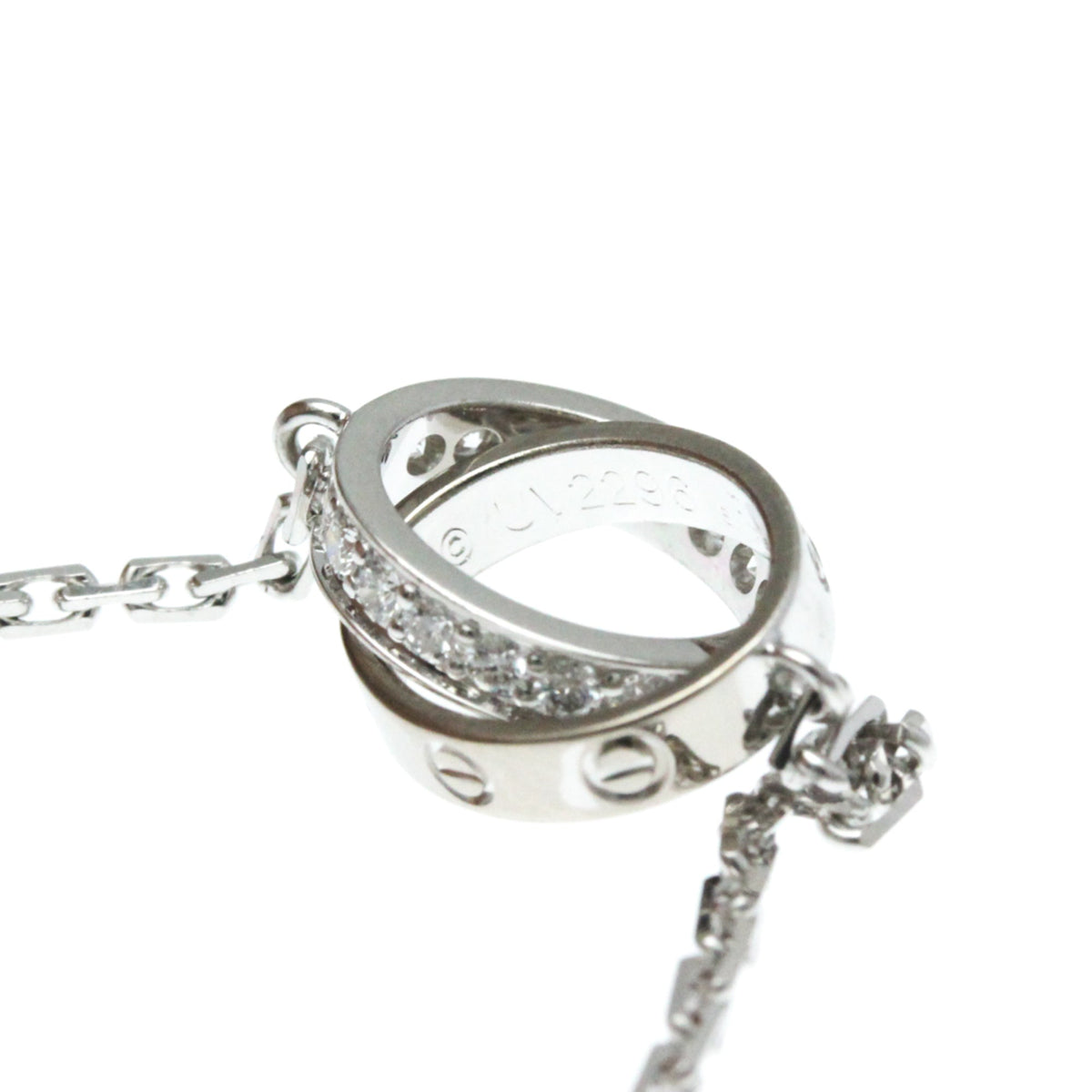 PRE-OWNED Cartier Baby Love · 18K White Gold · Diamond