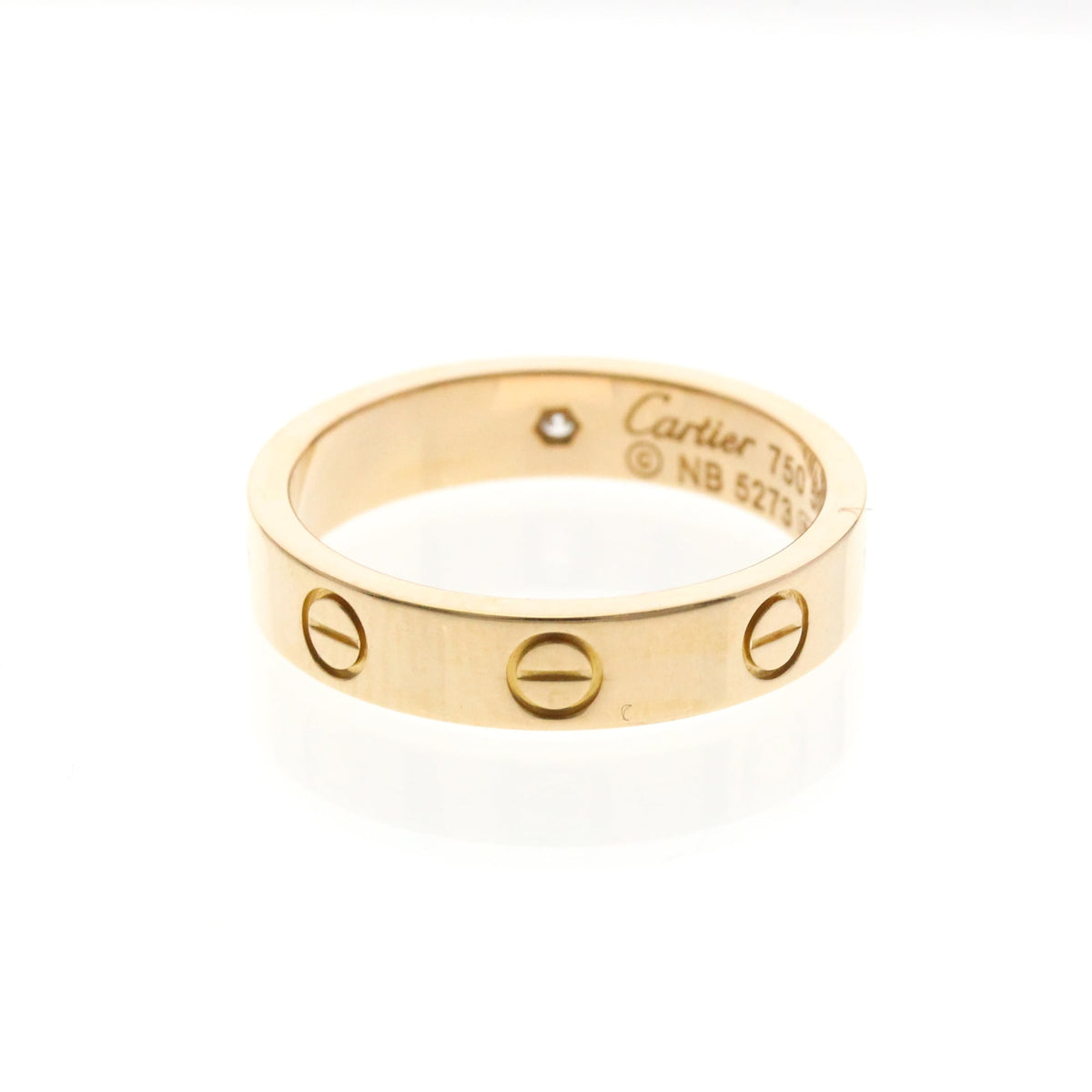 PRE-OWNED Cartier Mini Love · Diamond · Rose Gold