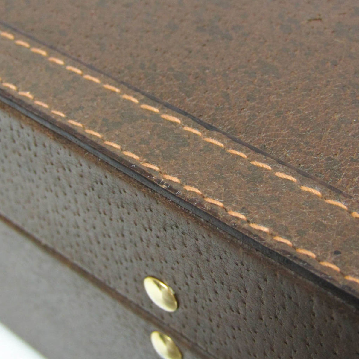 PRE-OWNED Gucci Interlocking G · Leather Attaché Case