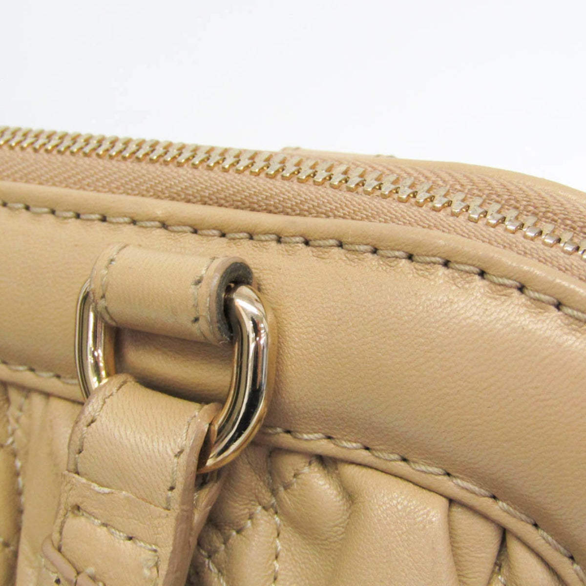 PRE-OWNED Christian Dior Gaufré · Lambskin