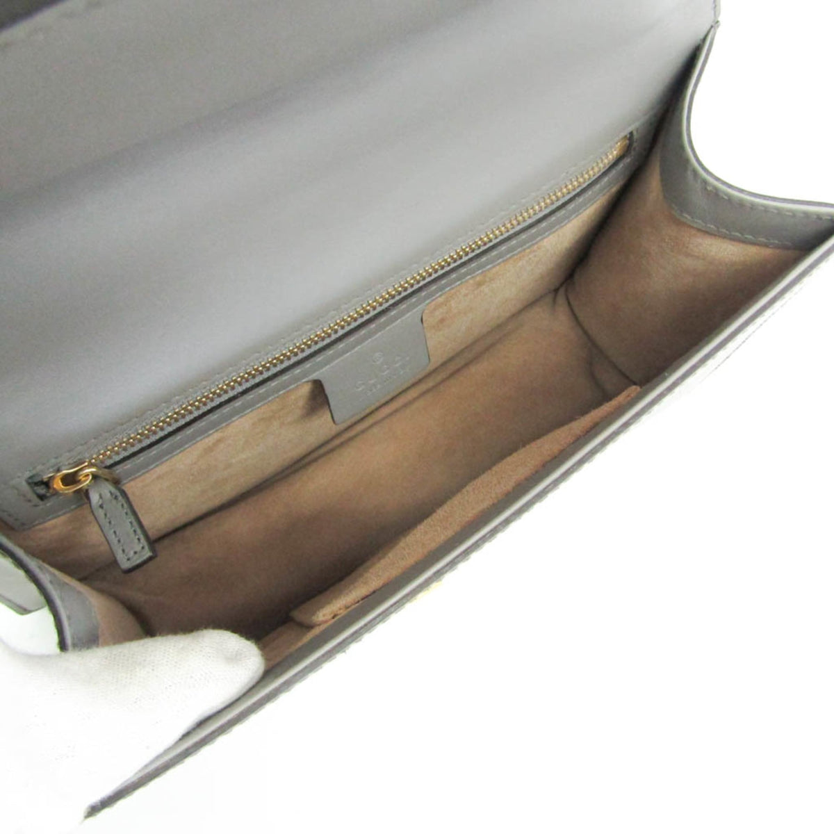 PRE-OWNED Gucci Sylvie · Leather Shoulder Bag