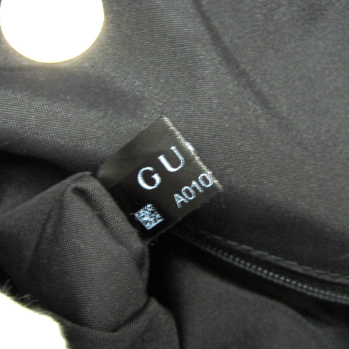 PRE-OWNED Gucci · Nylon & Leather Tote