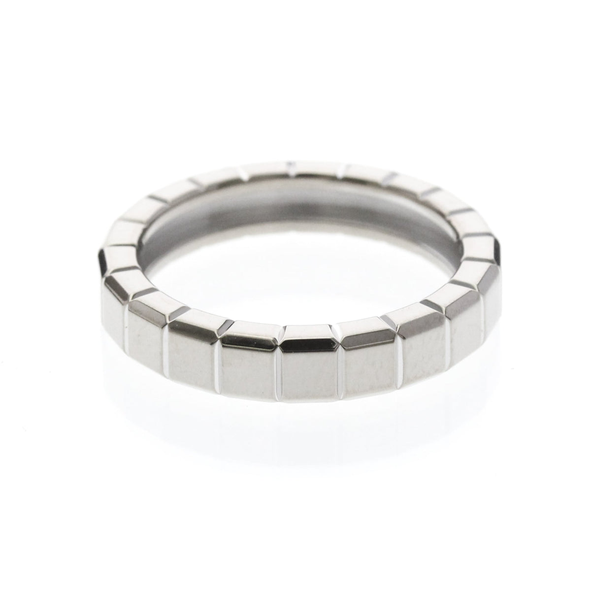 PRE-OWNED Chopard Ice Cube · 18K White Gold Size 9