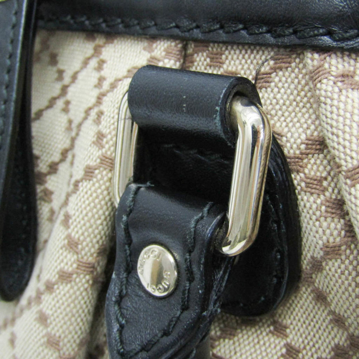 PRE-OWNED Gucci Sukey · Diamante Canvas