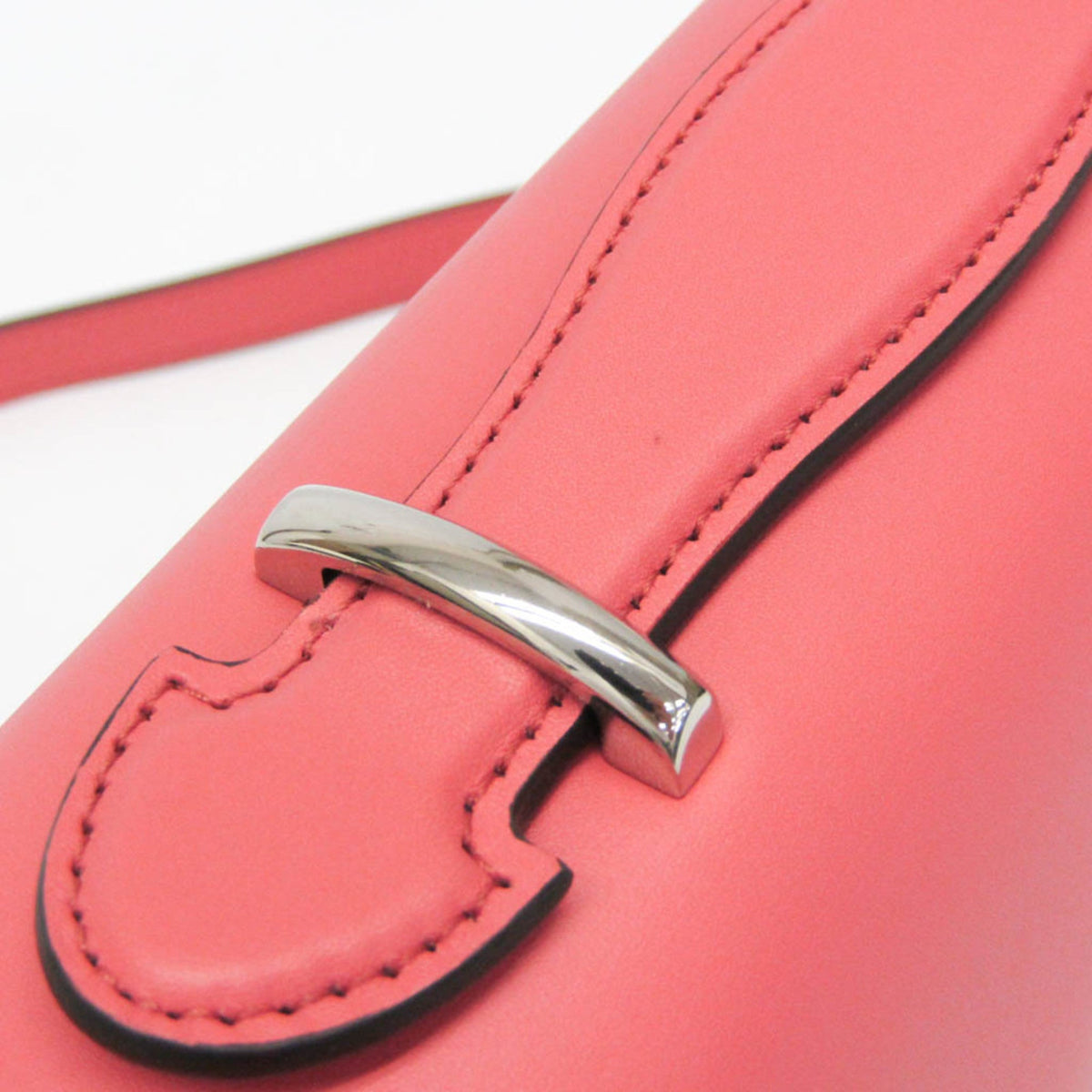 PRE-OWNED Gucci Double G · Leather Shoulder Bag