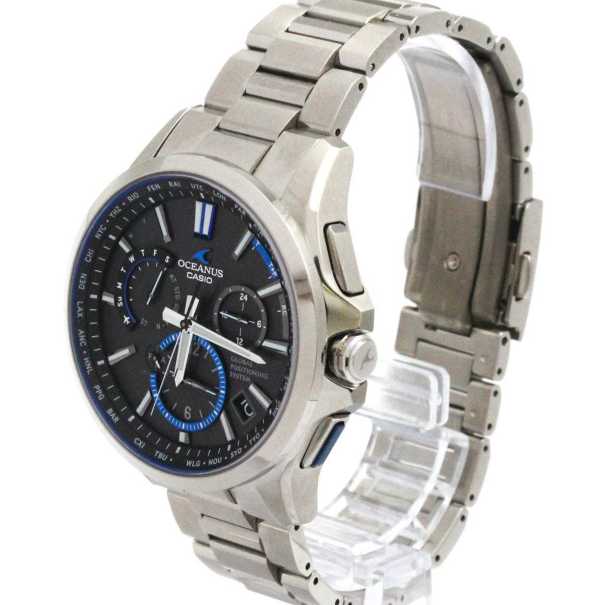 PRE-OWNED Casio Oceanus · GPS · Titanium