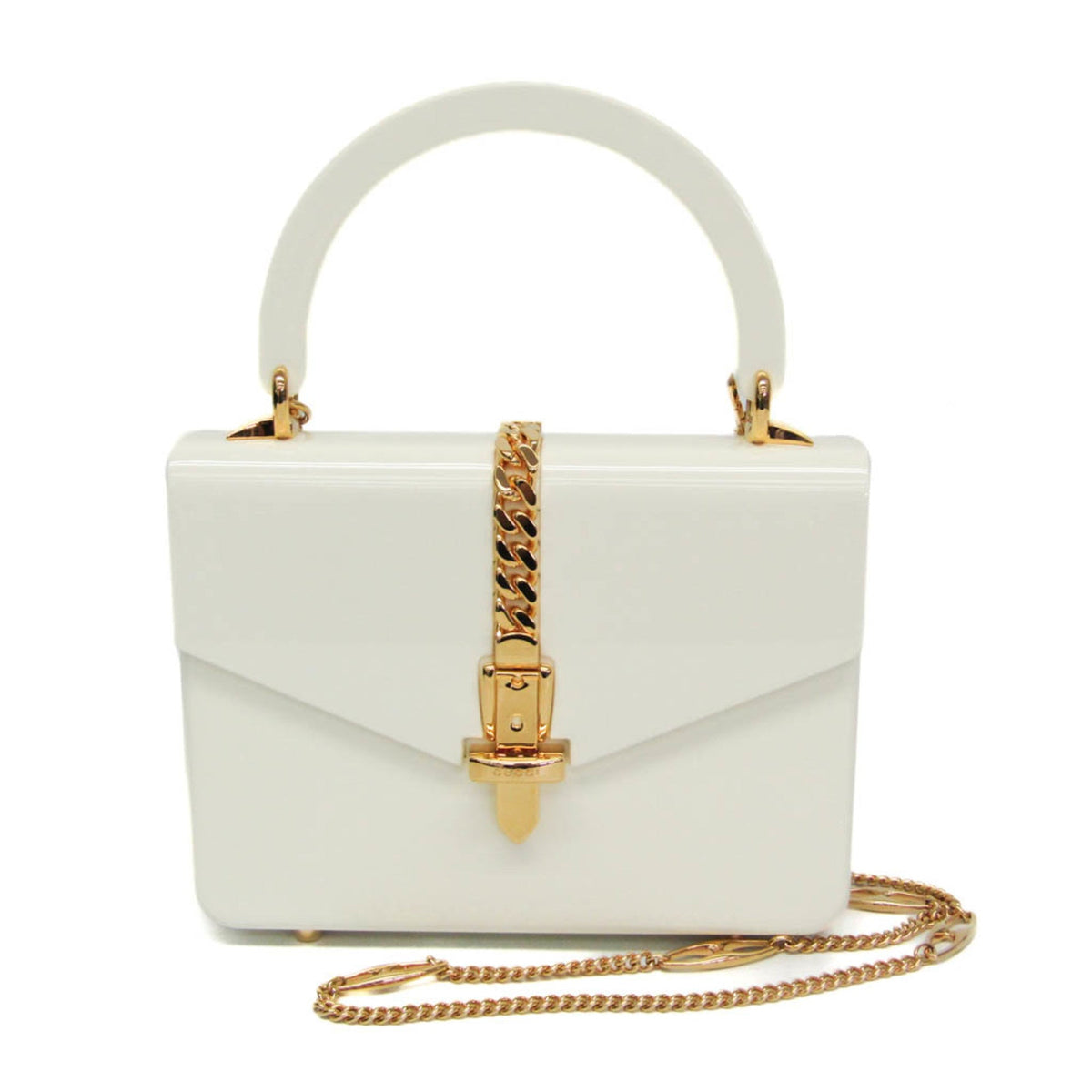 PRE-OWNED Gucci Sylvie 1969 · Acrylic Mini