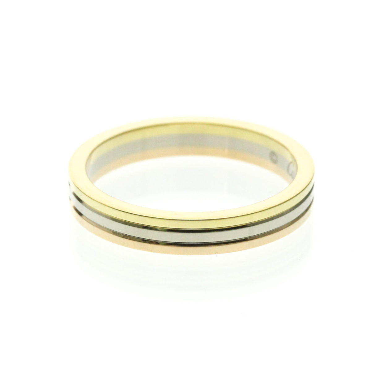 PRE-OWNED Cartier Vendôme · Tri-Gold Size 8