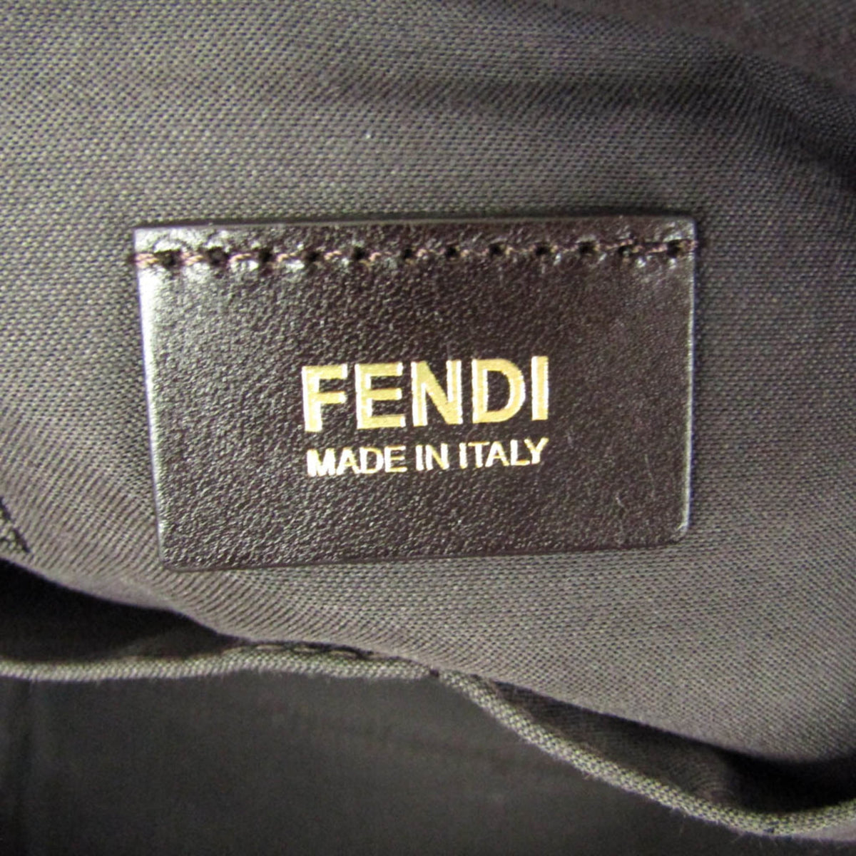 PRE-OWNED Fendi · Leather Handbag · Bordeaux