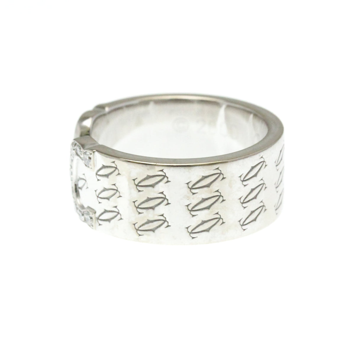 PRE-OWNED Cartier C2 · Diamond · 18K White Gold