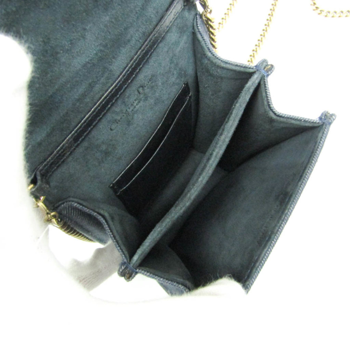 PRE-OWNED Christian Dior Diorama · Studded Denim