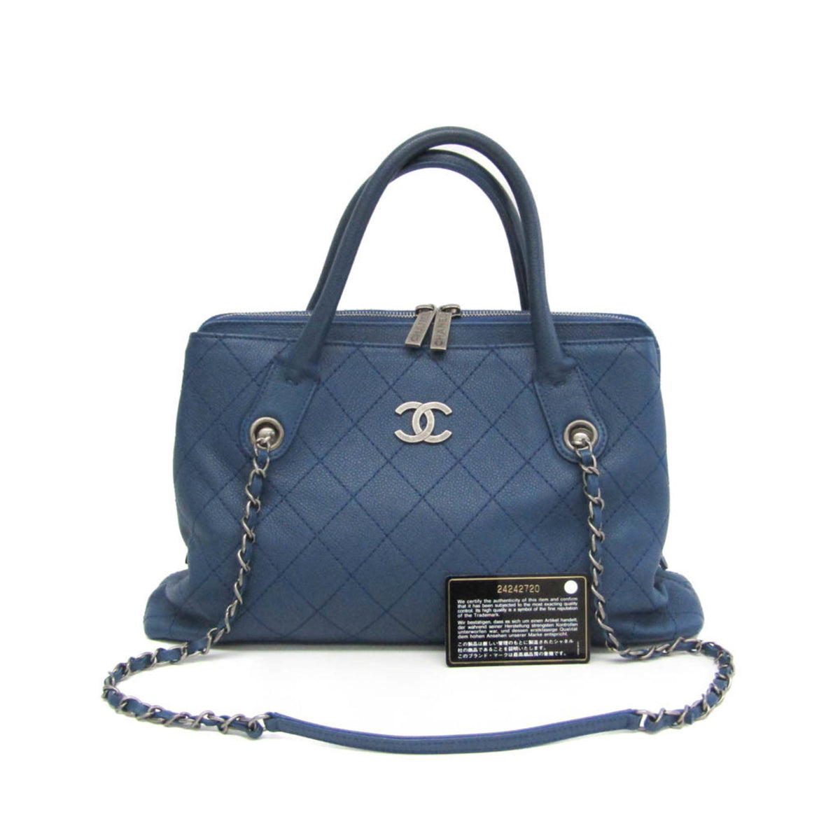 PRE-OWNED Chanel Wild Stitch · Grained Calfskin
