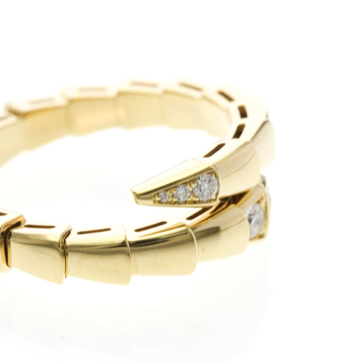 PRE-OWNED Bvlgari Serpenti Viper · Diamond · 18K Yellow Gold
