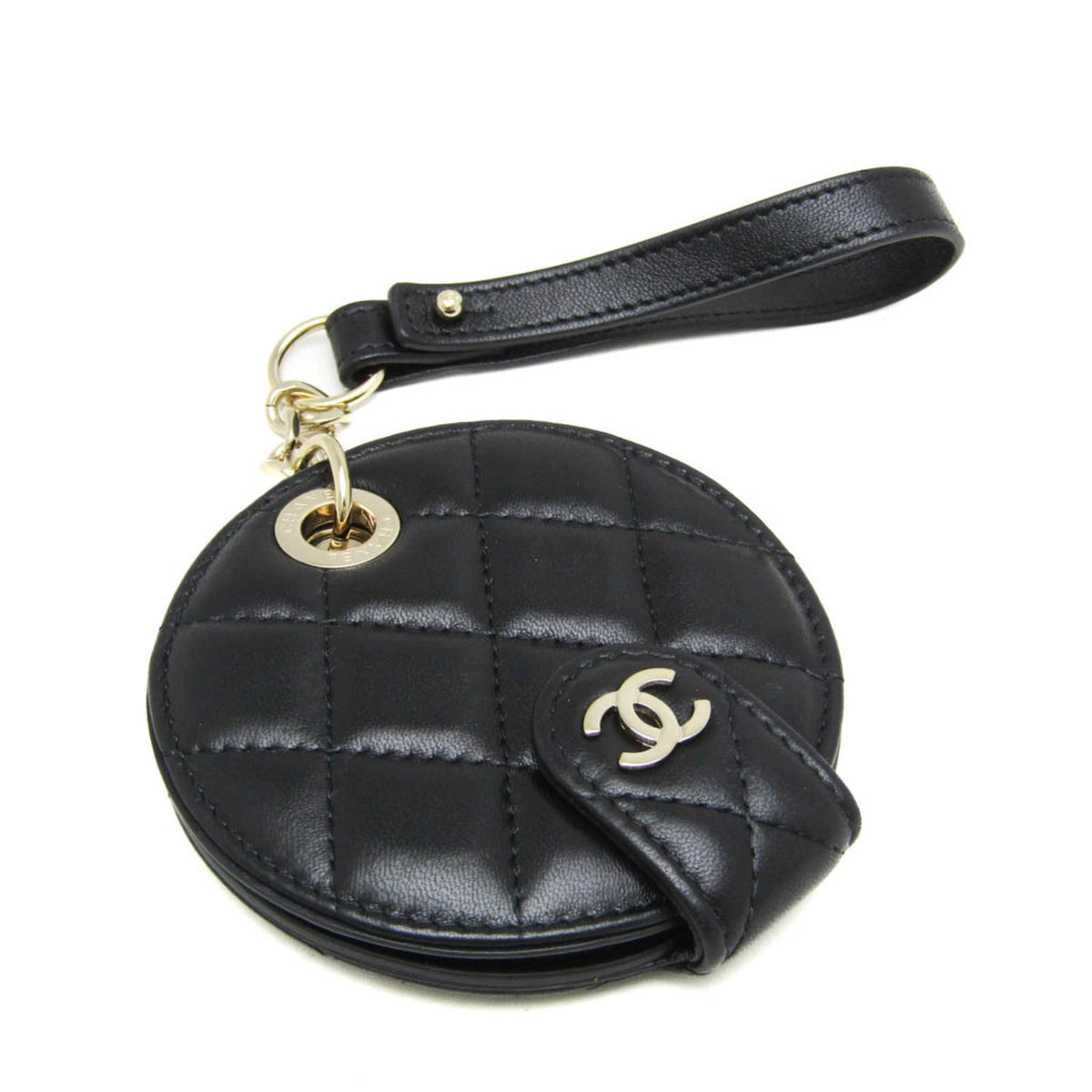 PRE-OWNED Chanel Matelasse · Lambskin Charm