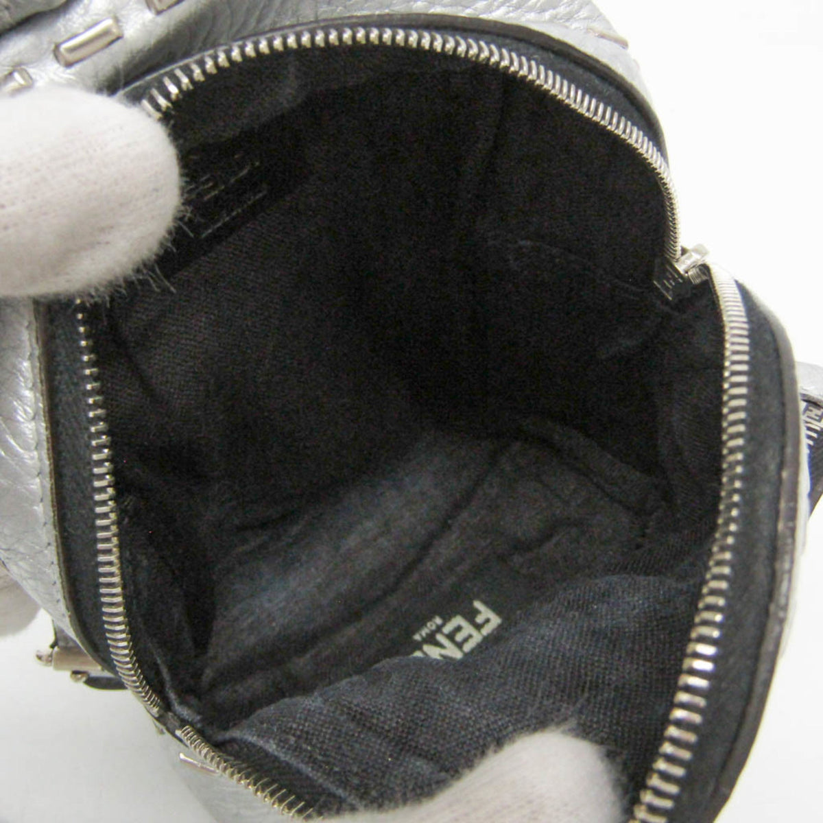 PRE-OWNED Fendi Selleria · Leather Pouch