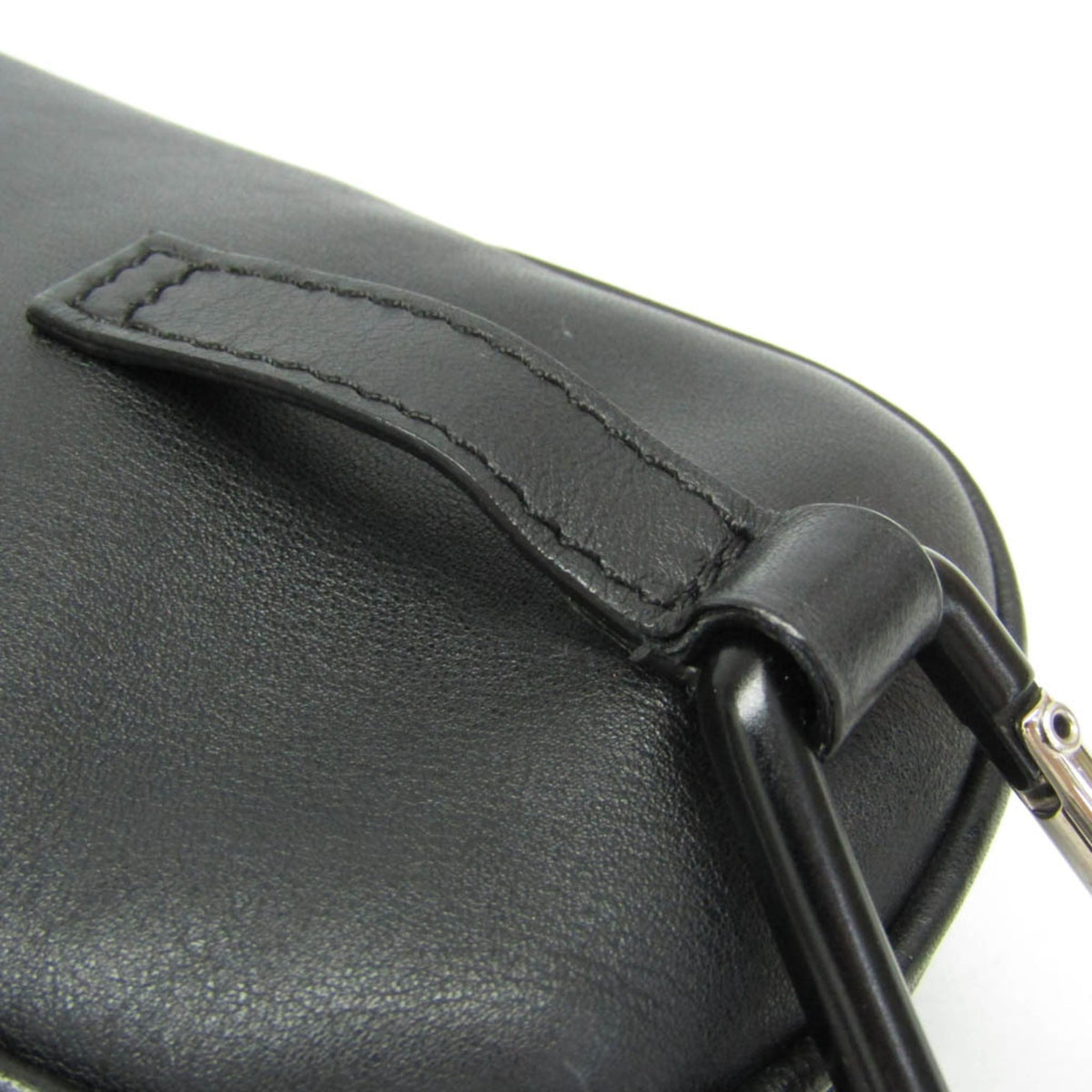 PRE-OWNED Dior Homme Carabiner Pouch · Punching Leather
