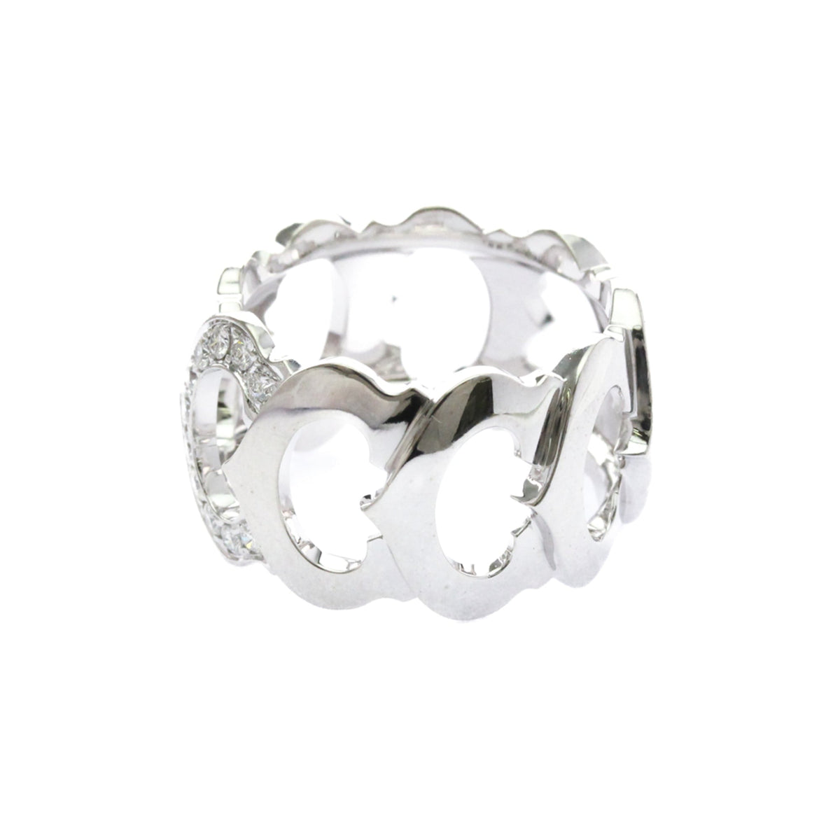 PRE-OWNED Cartier C de Cartier · Diamond · 18K White Gold
