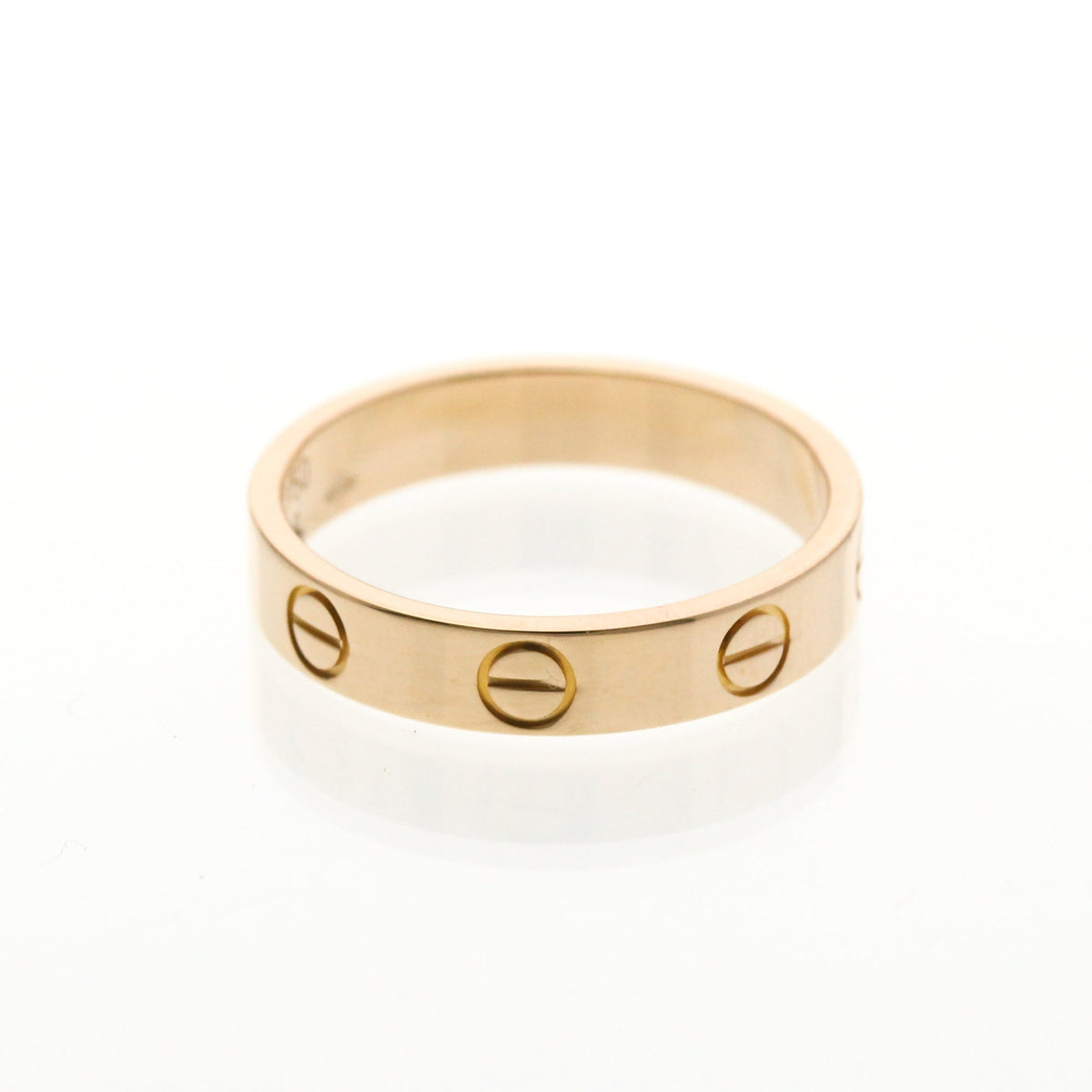 PRE-OWNED Cartier Mini Love · Rose Gold Size 5.25