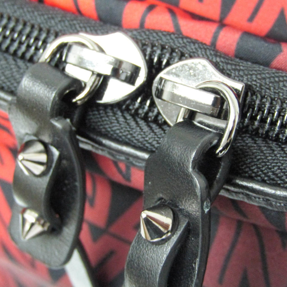 PRE-OWNED Christian Louboutin Hop'n Zip · Nylon Leather