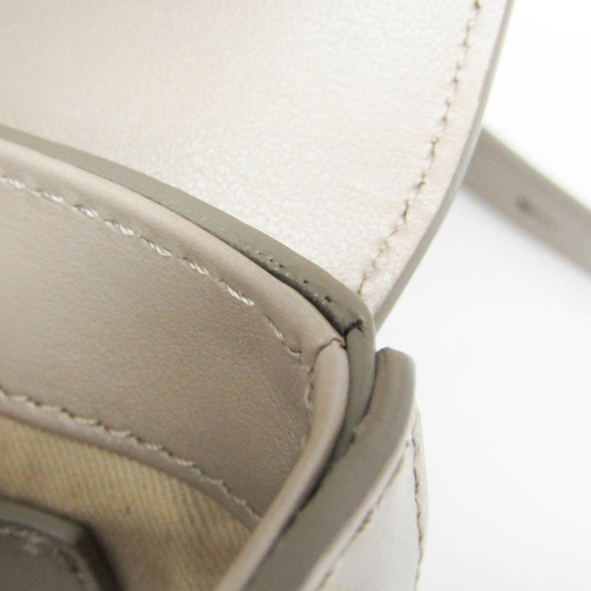 PRE-OWNED Chloé C Mini · Suede & Leather