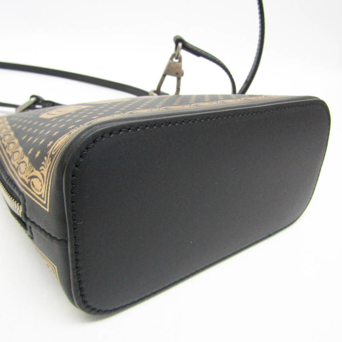 PRE-OWNED Gucci GUCCY Print · Leather Shoulder