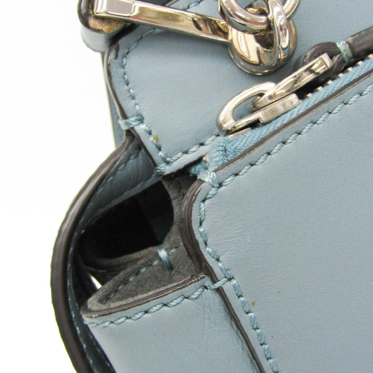 PRE-OWNED Fendi Dotcom · Calfskin Handbag