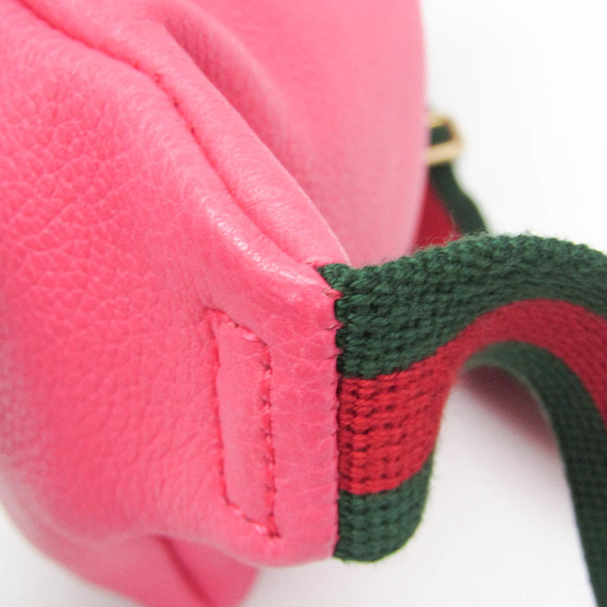PRE-OWNED Gucci Logo Print · Leather Belt Bag