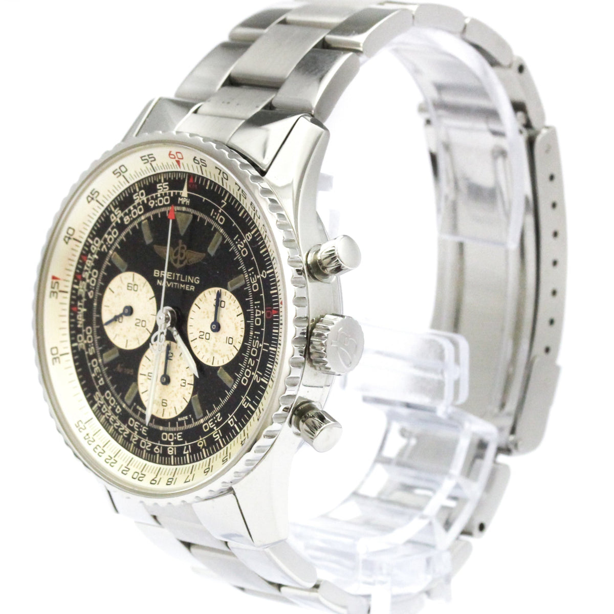 PRE-OWNED Breitling Navitimer · Steel · Manual Wind