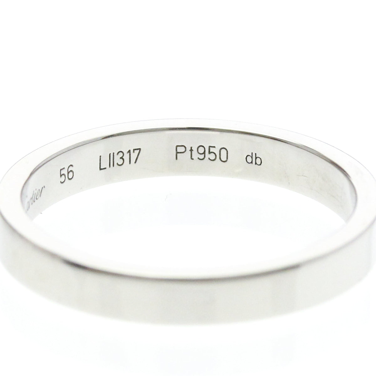 PRE-OWNED Cartier C de Cartier · Platinum