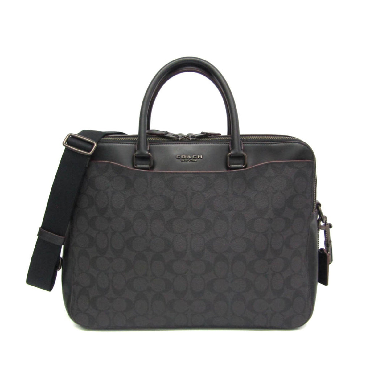 PRE-OWNED Coach Signature · Briefcase