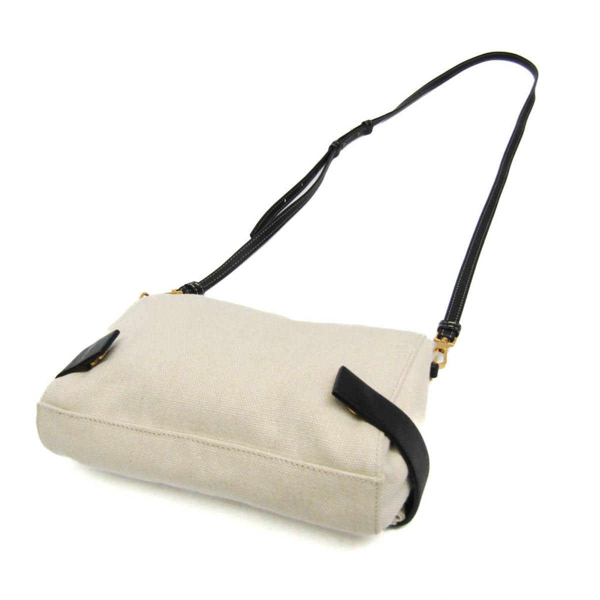 PRE-OWNED Bottega Veneta · Canvas Leather Crossbody