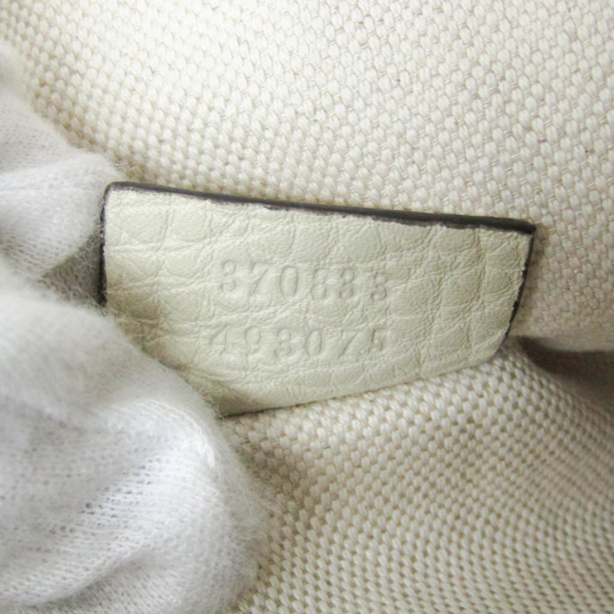 PRE-OWNED Gucci Bamboo · Leather Backpack