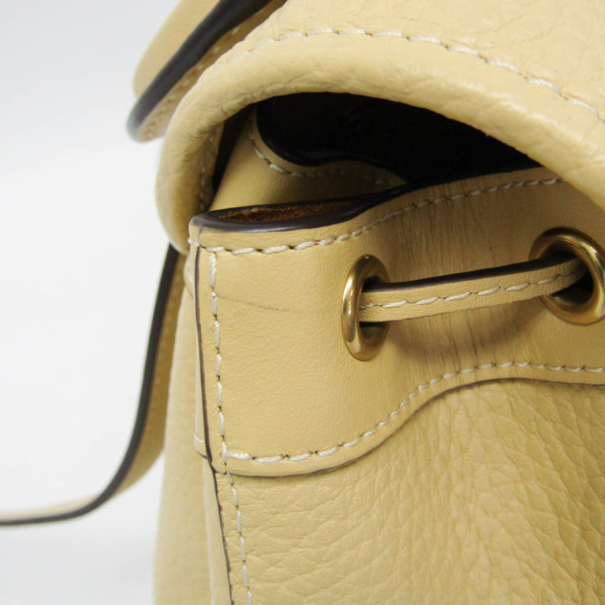 PRE-OWNED Coach Leah · Leather Backpack