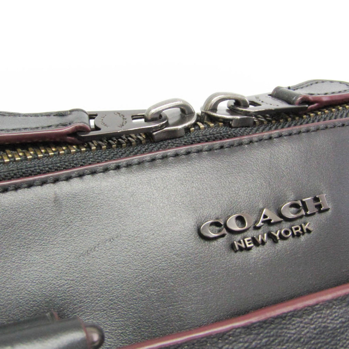 PRE-OWNED Coach Signature · Briefcase