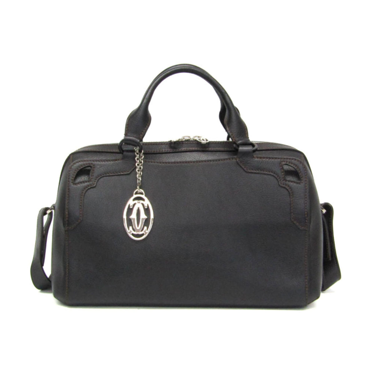 PRE-OWNED Cartier Marcello · Small Boston Bag
