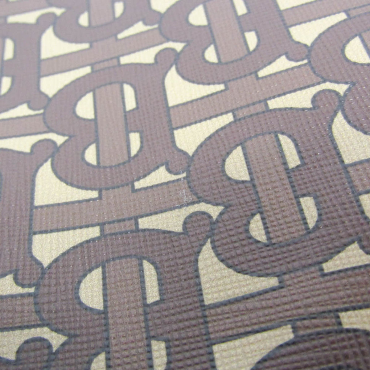 PRE-OWNED Burberry TB Monogram · Clutch