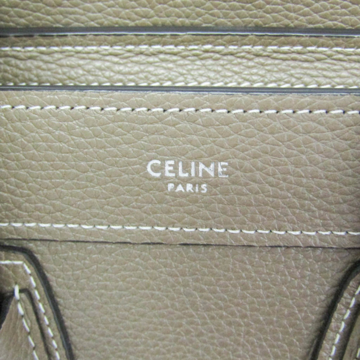 PRE-OWNED Celine Luggage Nano · Leather