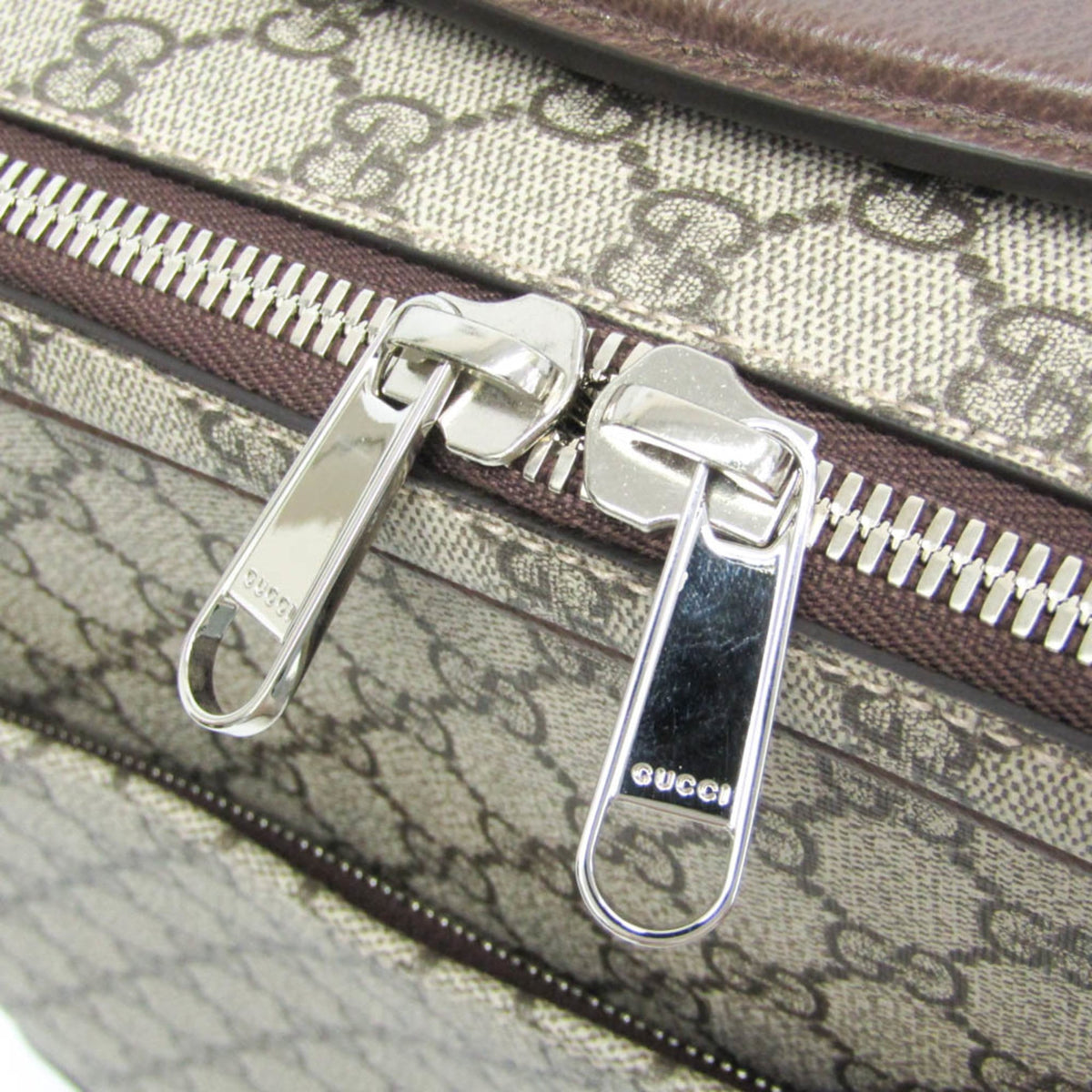 PRE-OWNED Gucci Interlocking · GG Supreme · Backpack