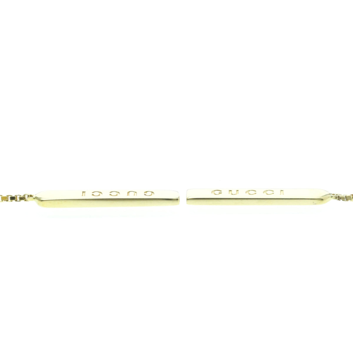PRE-OWNED Gucci Lariat · 18K Yellow Gold