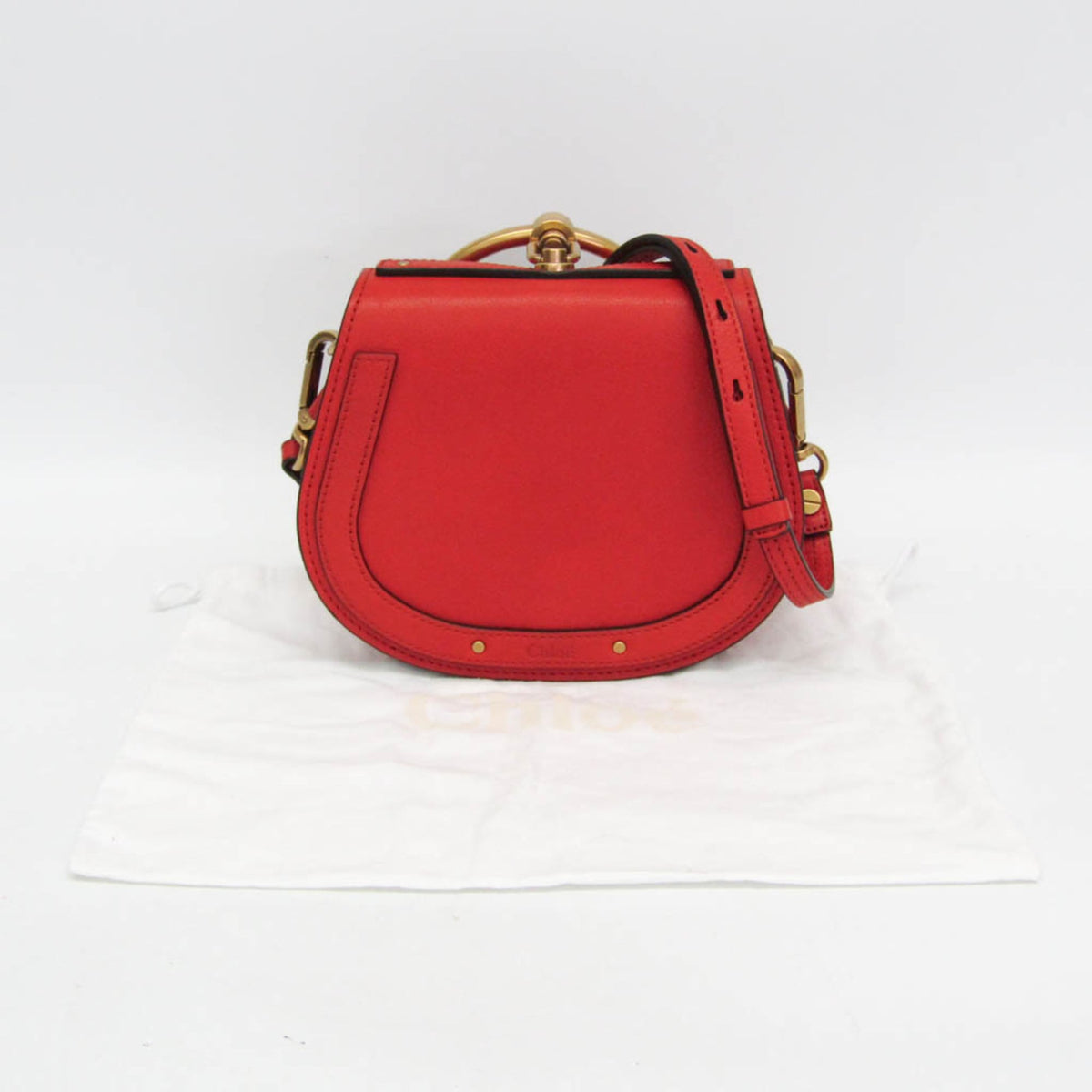 PRE-OWNED Chloé Nile · Leather Bracelet Bag